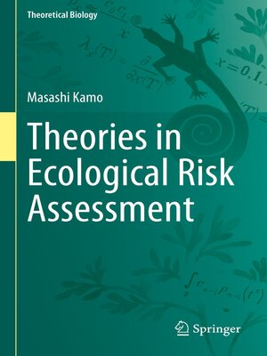 cover image of Theories in Ecological Risk Assessment
